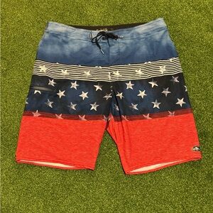 ONeill Patriotic Star Swim Shorts